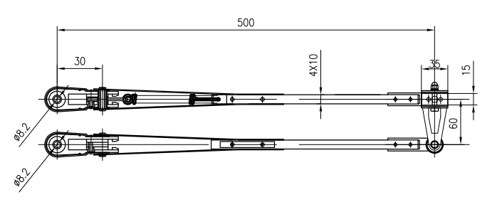 GBSG40B1 小型雙桿刮臂
