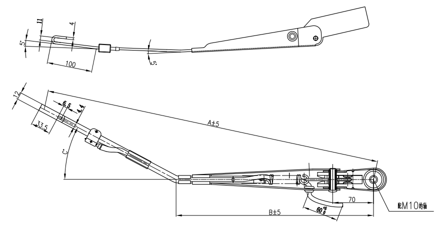 GBZX31/32/33/34 中型刮臂